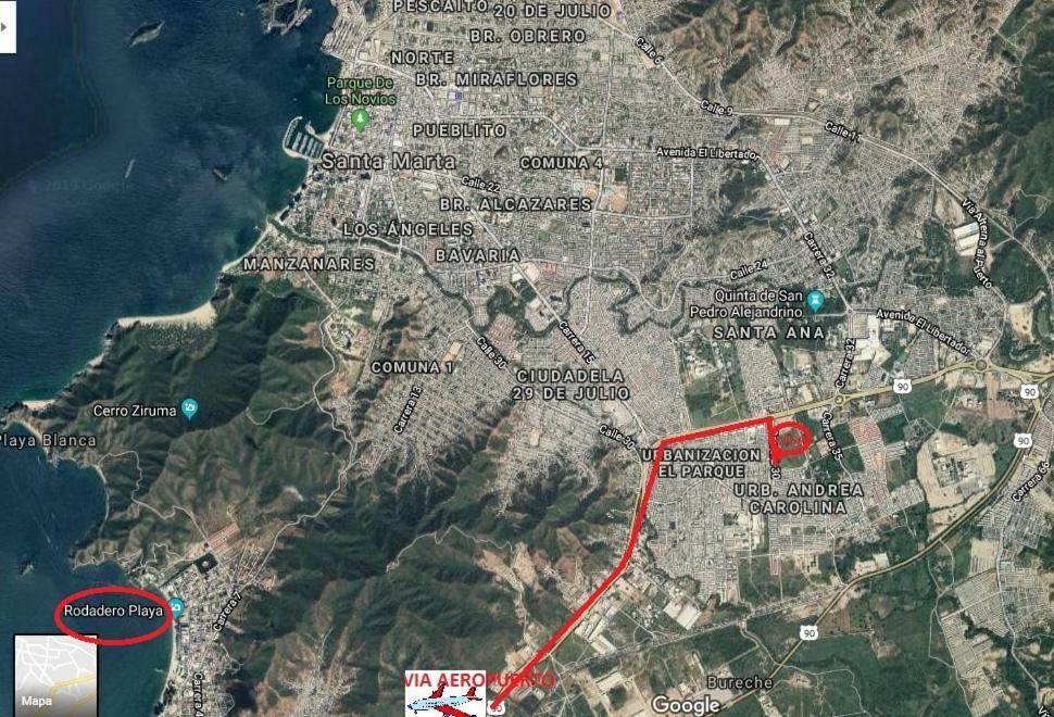 Muy Economico En Casa Completa Cerca Al Terminal De Buses, Visite Santa Marta Sin Invertir Grandes Sumas En Alojamiento Hébergement de vacances